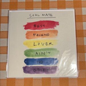 “Soulmate” Papyrus Valentine's Day card